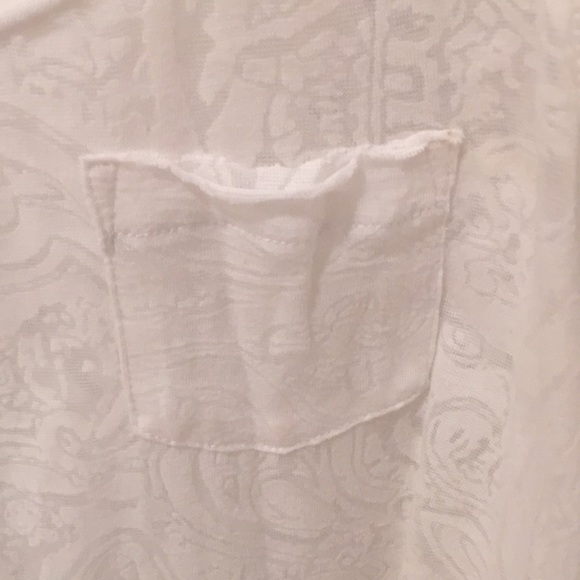 H&M white burnout tank top - Picture 3 of 3